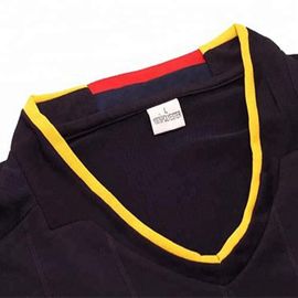 Custom your own team new design black yellow soccer jersey