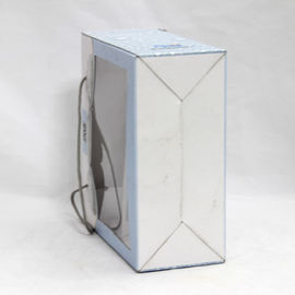 Square Cardboard Recycled Paper Gift Boxes with PCV Window for Milk Powder Toy Packaging