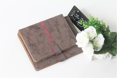 creative thick leather retro large loose-leaf notebook diary notepad business cute Korean